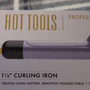 Hot Tools Professional 1 1/4 " Curling Iron - Lavender and Black